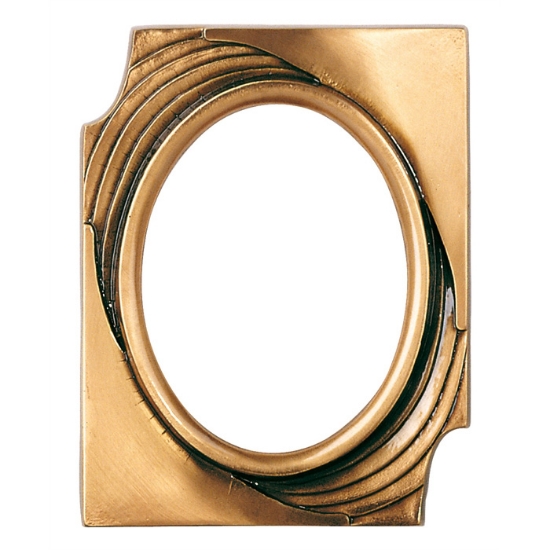 Picture of Oval photo frame - Cista Line - Bronze
