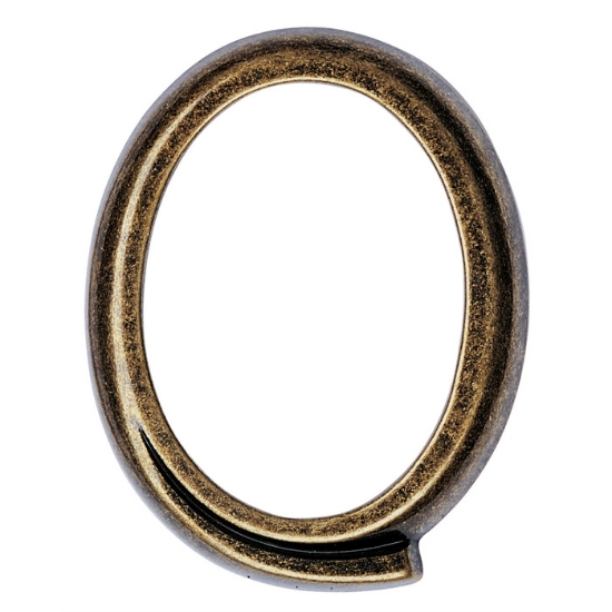 Picture of Oval photo frame - Glitter finish - Idria line - Bronze