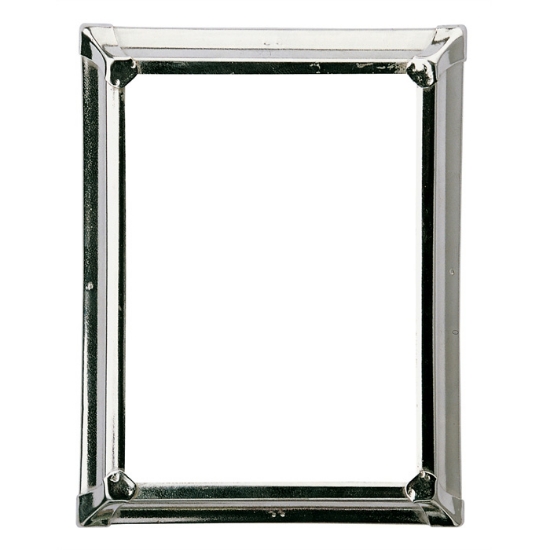 Immagine di Cornice portafoto rettangolare semplice in acciaio 