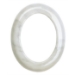 Picture of Oval photo frame - Carrara marble finish - Porcelain