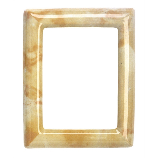 Picture of Rectangular photo frame - Onyx marble finish - Porcelain