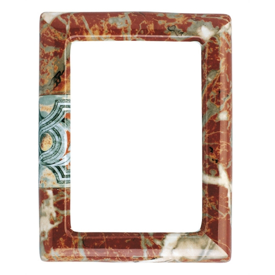 Immagine di Cornice porta-foto rettangolare - Linea romana - Porcellana
