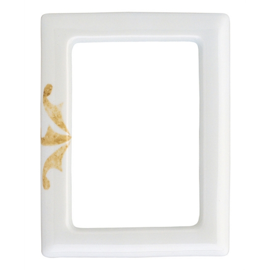 Picture of Rectangular photo frame - Etruscan Line - Porcelain