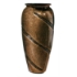 Image sur Vase à fleurs pour pierre tombale - Ligne Amphora - Bronze Glitter