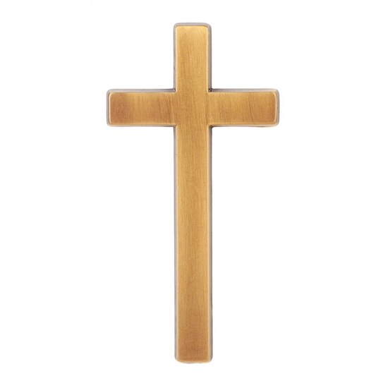 Image sur Petite croix en bronze (cm 8x4)