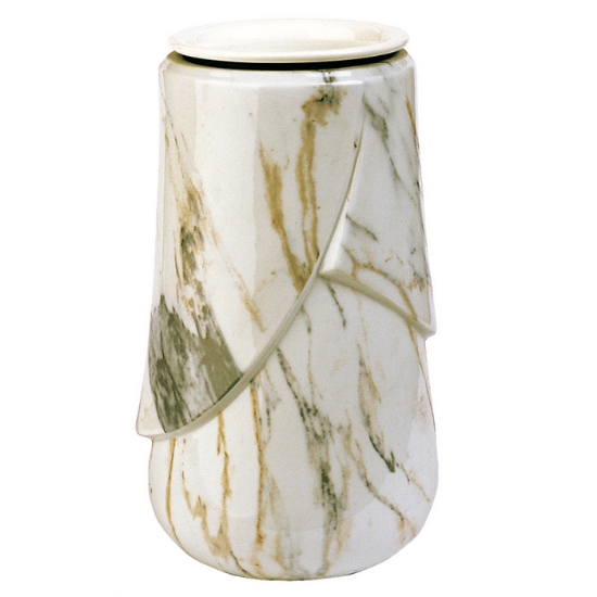 Image sur Vase à orchidée pour pierre tombale - Victoria Apuania - Porcelaine