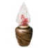 Image sur Lampe votive pour pierres tombales - Ligne Amphora - Bronze Glitter