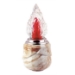 Picture of Votive lamp for gravestones - Victoria Travertine Marble Line - Porcelain