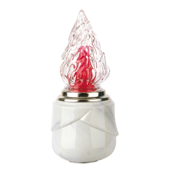 Picture of Votive lamp for cinerary and ossuaries - Victoria Carrara Marble Line - Porcelain