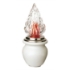 Picture of Votive lamp for gravestones - Venere White Line - Porcelain