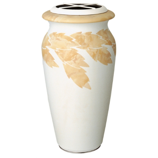 Picture of Flower vase for tombstone - Venere line - Porcelain