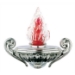 Picture of Votive lamp for gravestones - Baroque Line - Steel