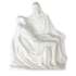 Imagen de Placa con bajorrelieve en porcelana para lápida - Piedad de Miguel Ángel