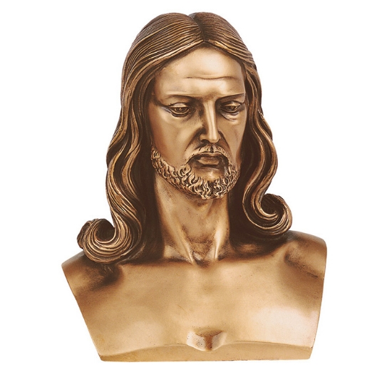 Image sur Statue en bronze - Buste Christ