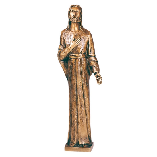 Image sur Statue en bronze - Notre Seigneur Jésus