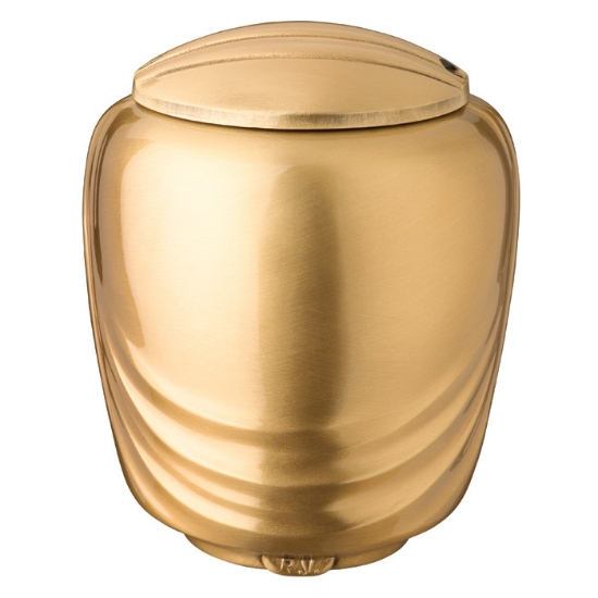 Imagen de Urna para cenizas de cremación de bronce - Línea Pelike (11 cm)