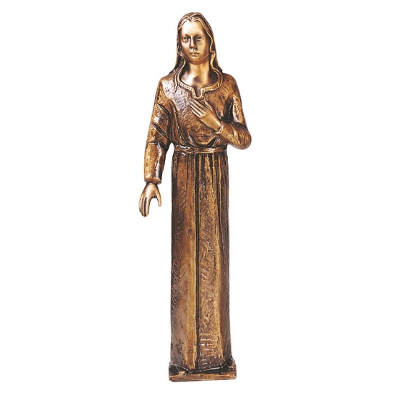 Picture of Bronze statue - Madonna Medjugorje