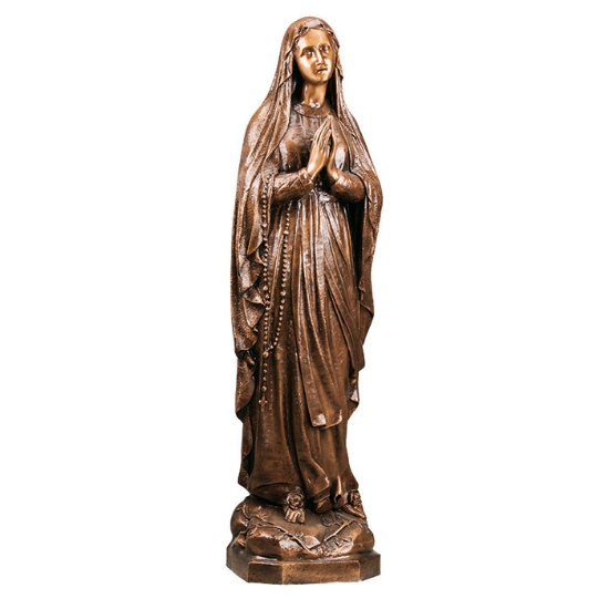 Immagine di Statua in bronzo - Madonna Lourdes