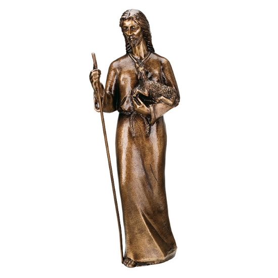 Image sur Statue en bronze - Bon Pasteur