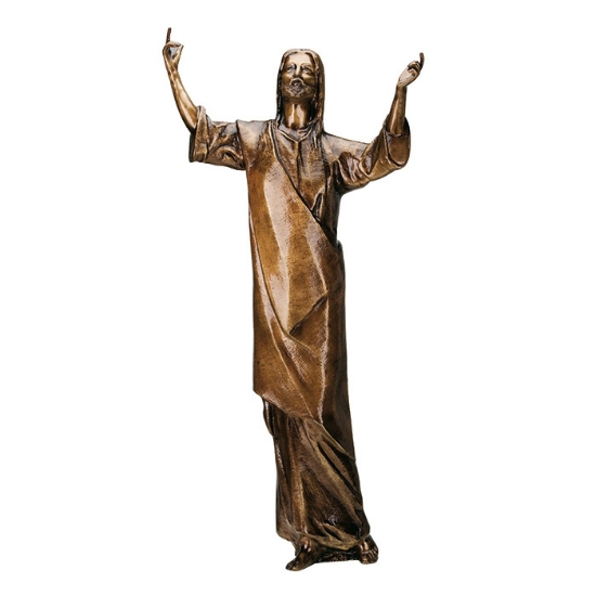 Image sur Statue en bronze - Christ Rédempteur
