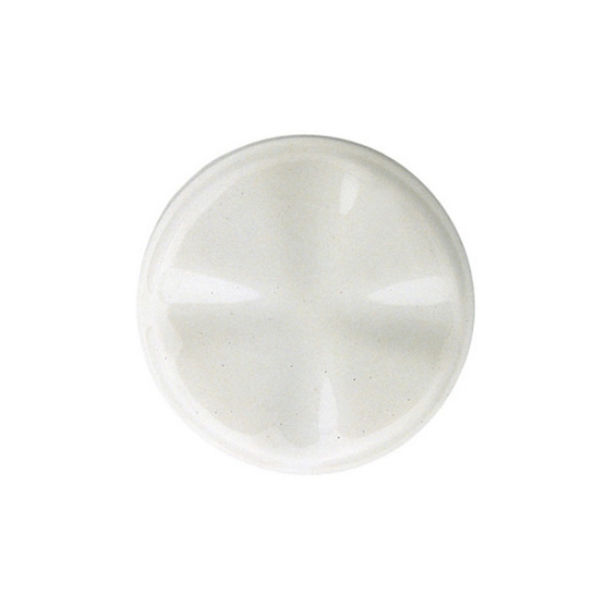 Picture of Round porcelain stud decorated with cross (non load-bearing)