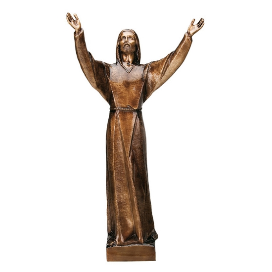Image sur Statue en bronze - Christ Jésus