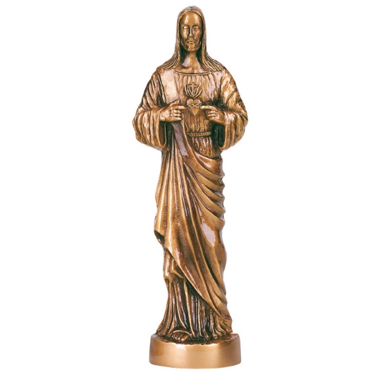Image sur Statue en bronze - Sacré-Coeur de Jésus