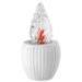 Picture of Votive lamp for gravestones - White Empire Line - Porcelain