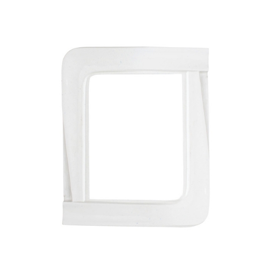 Picture of Rectangular photo frame - White finish - White Idria line - Bronze