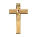 Image sur Croix en bronze à décor doré - Gold Pelike Line