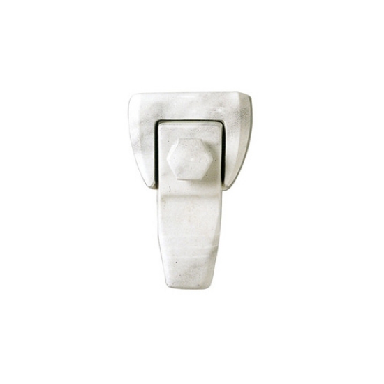 Picture of Compact bronze bracket for gravestone support - Carrara marble finish (4.5x8)