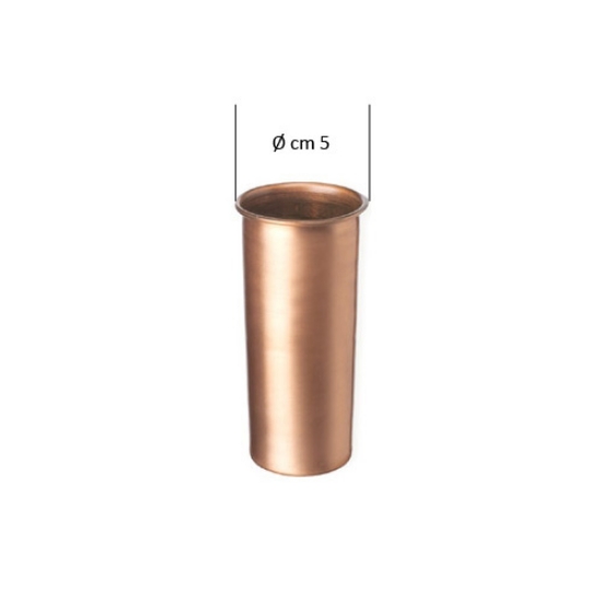 Picture of Internal spare copper vase for flower-pots (cm 10,5x4,1 diameter)