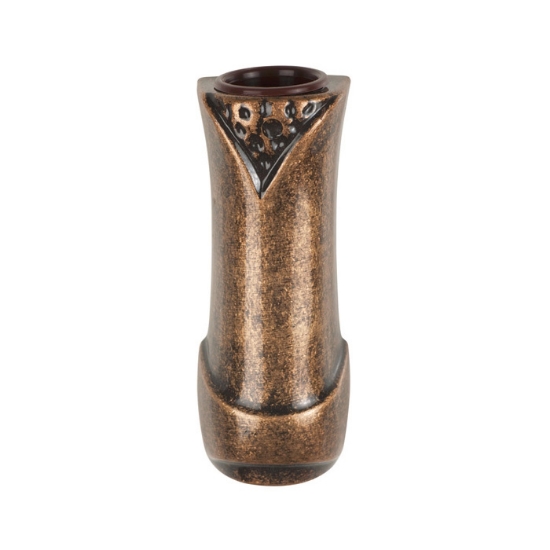 Image sur Vase à orchidée en bronze Glitter pour pierre tombale