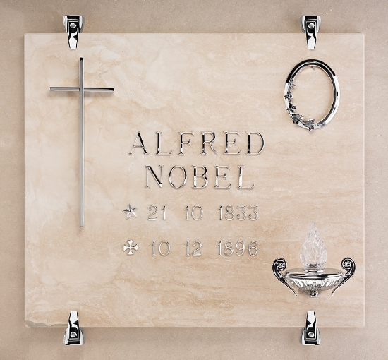 Picture of Gravestone Proposal - Steel Accessories - Baroque Line - Photo frame and cross frame lamp - Roman letters