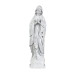 Image sur Statue de Notre-Dame de Lourdes à tête inclinée - Poudre de marbre (quartz espagnol)