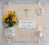 Picture of Flower tray for gravestone - Victoria Apuania Line - Porcelain