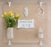 Picture of Votive lamp for gravestones - Victoria Travertine Marble Line - Porcelain