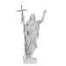 Statua del Cristo Risorto - Polvere di marmo (quarzo spagnolo, colore bianco)