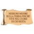 Pergamena in bronzo per lapidi con incisione carattere Romano