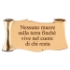 Pergamena in bronzo per lapidi con incisione carattere Romano minuscolo