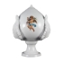 Изображение Pomo pugliese (pumo) in ceramica decorata - Decorato con angeli - Altezza 18 cm