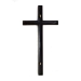 Image sur Croix stylisée en bronze poli avec décorations